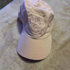 Chicago Cubs Adjustable Baseball Hat Pink By American Needle
